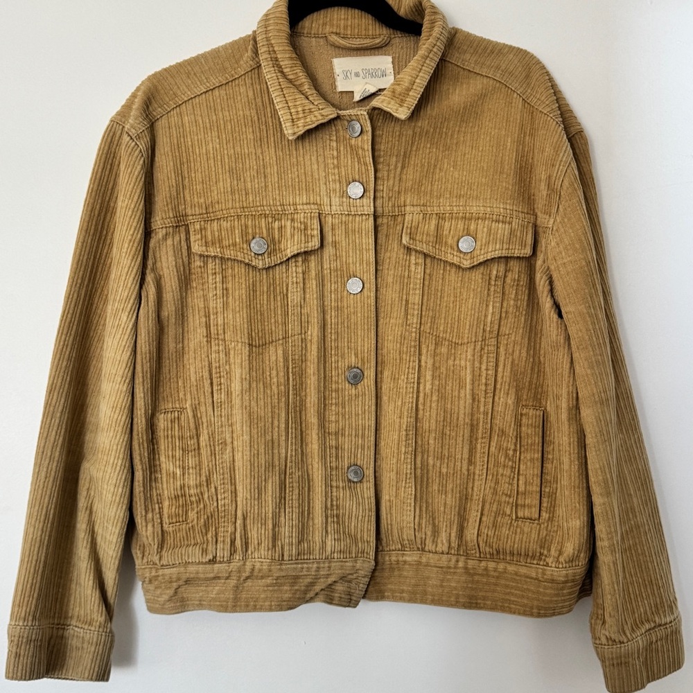 Tan Corduroy Jacket